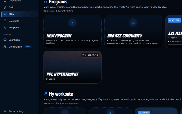 Program preview